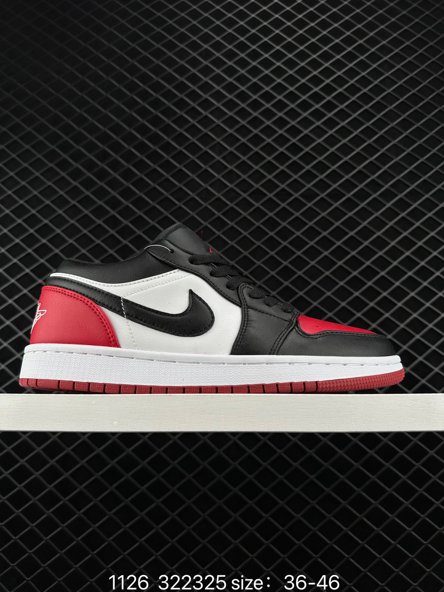 Nike Air Jordan 1 Low OG SP”Black/Red